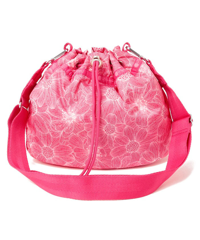 CONV DRAWSTRING XBODYサマーガーデンフラワー（クロスボディ/ショルダーバッグ）｜LeSportsac｜レスポートサック公式