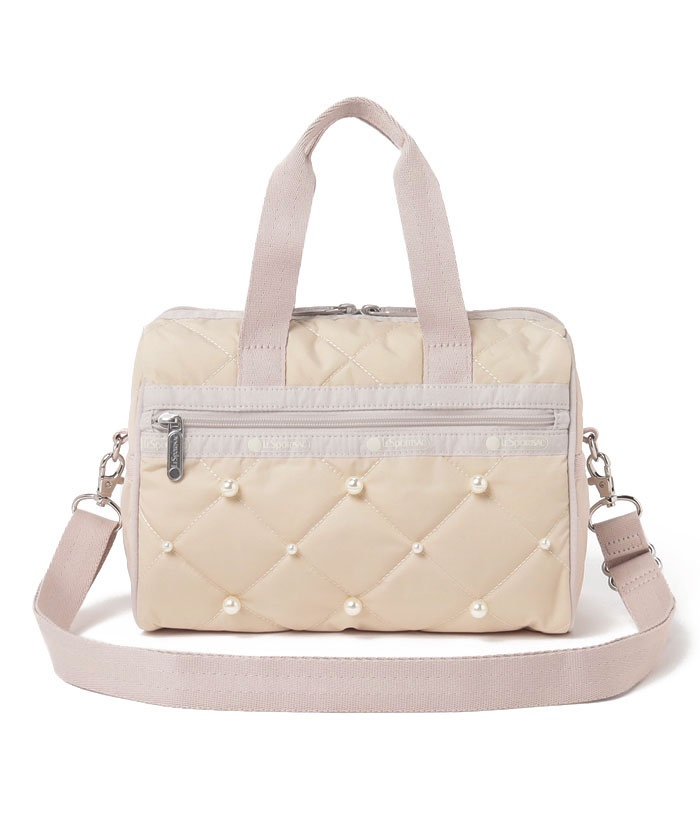 SM SATCHEL W PEARLSドリフトウッドパール（ハンドバッグ ...