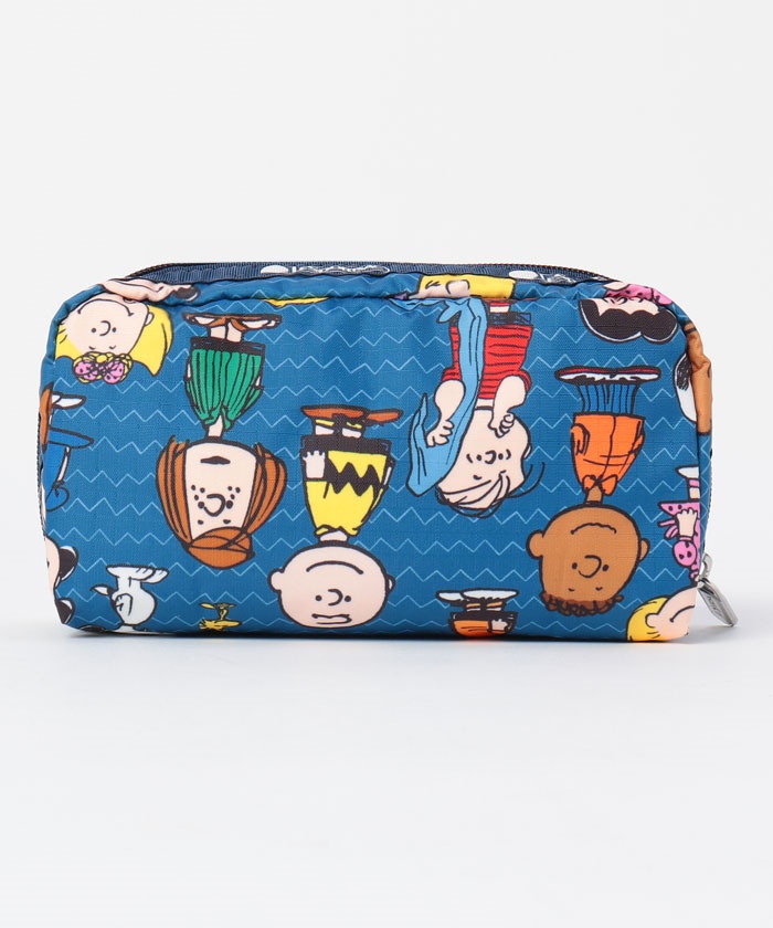 RECTANGULAR COSMETICピーナッツギャング（ポーチ）｜LeSportsac