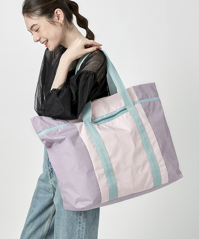 E/W FOLDABLE TOTEフェアリーオーキッド／ピンク（トートバッグ