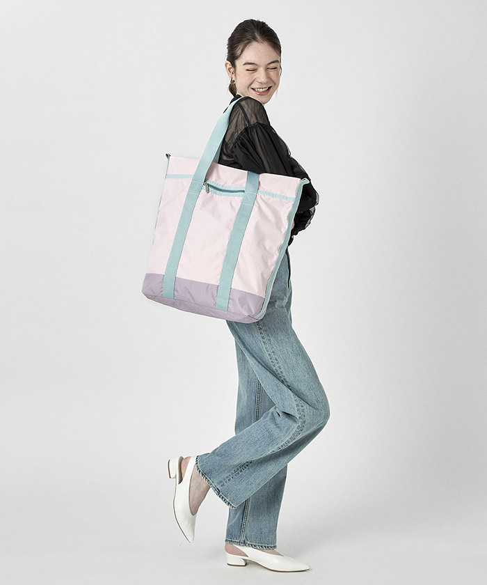 N/S FOLDABLE TOTEフェアリーオーキッド／ピンク（トートバッグ