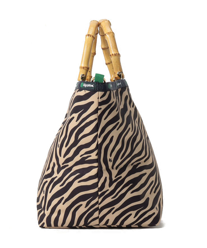 MEDIUM BAMBOO TOTE 2クリームゼブラ（トートバッグ）｜LeSportsac 