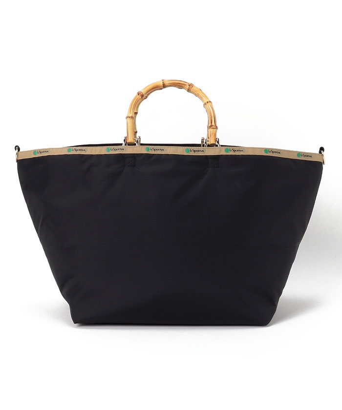 LARGE BAMBOO TOTE 2ブラックインク（トートバッグ）｜LeSportsac ...
