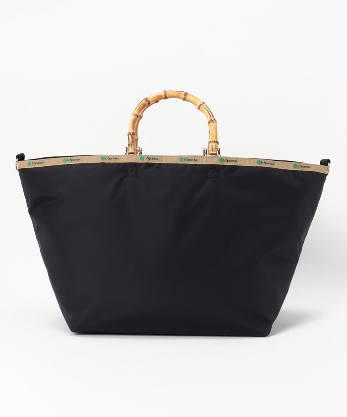 LARGE BAMBOO TOTE 2ブラックインク（トートバッグ）｜LeSportsac 