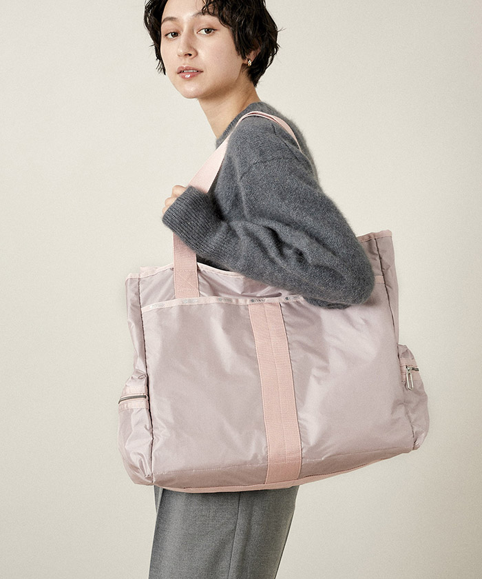 URBAN TOTEシルバーピンクC（トートバッグ）｜LeSportsac