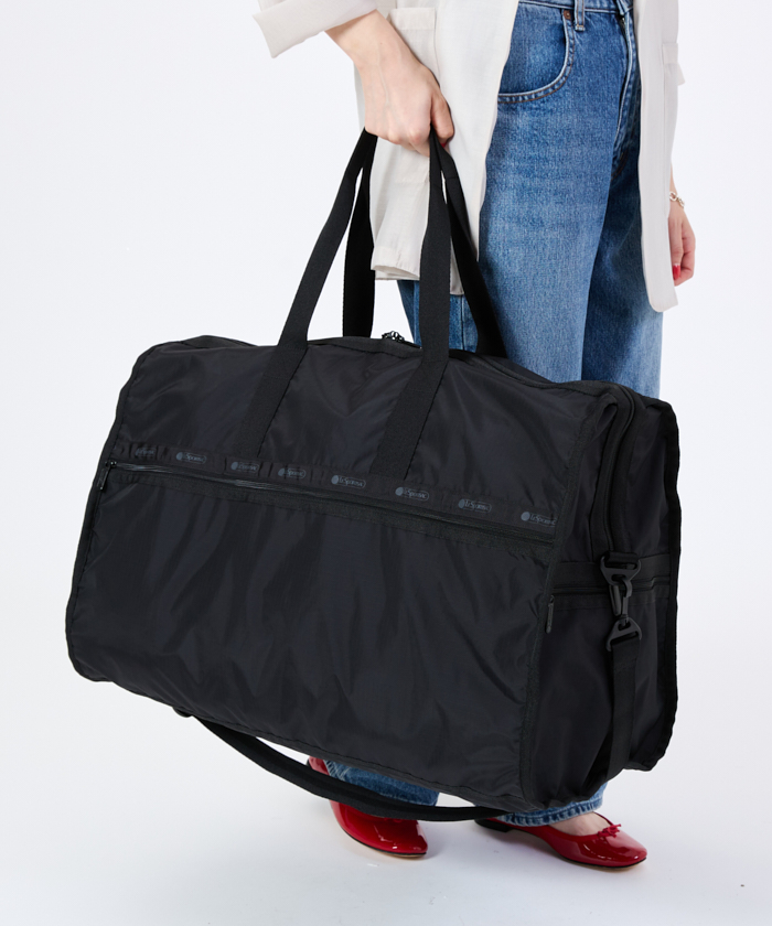 LeSportsac  DELUXE XL WEEKENDER ブラック DELUXE XL WEEKENDERリサイクルドブラックJP（ボストンバッグ