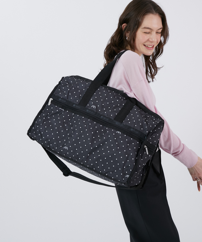 DELUXE LG WEEKENDERプティドット（ボストンバッグ）｜LeSportsac 