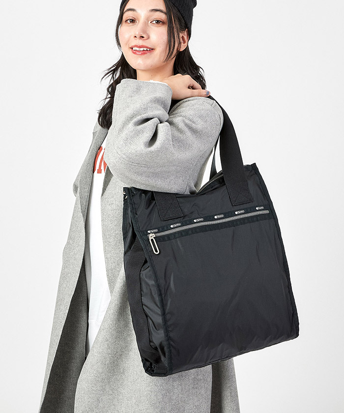 ESSENTIAL N/S TOTEブラックC（トートバッグ）｜LeSportsac｜レスポートサック公式