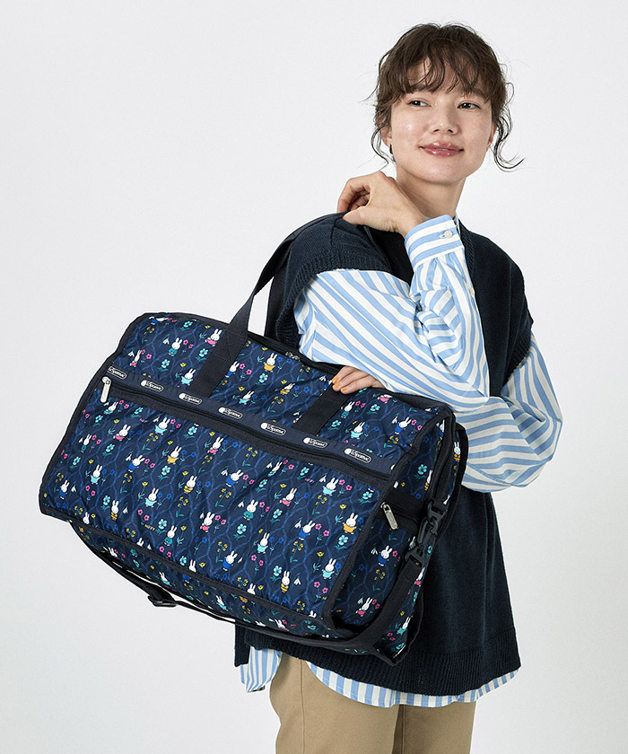 DELUXE LG WEEKENDERミッフィーガーデンフローラル（ボストンバッグ）｜LeSportsac｜レスポートサック公式