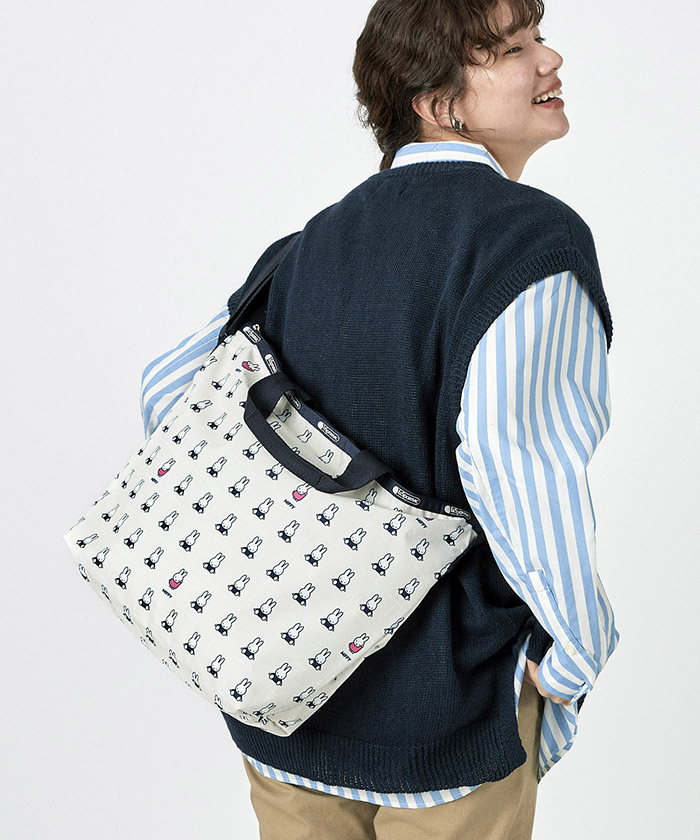 DELUXE EASY CARRY TOTEミッフィーグリッドチェック（トートバッグ 