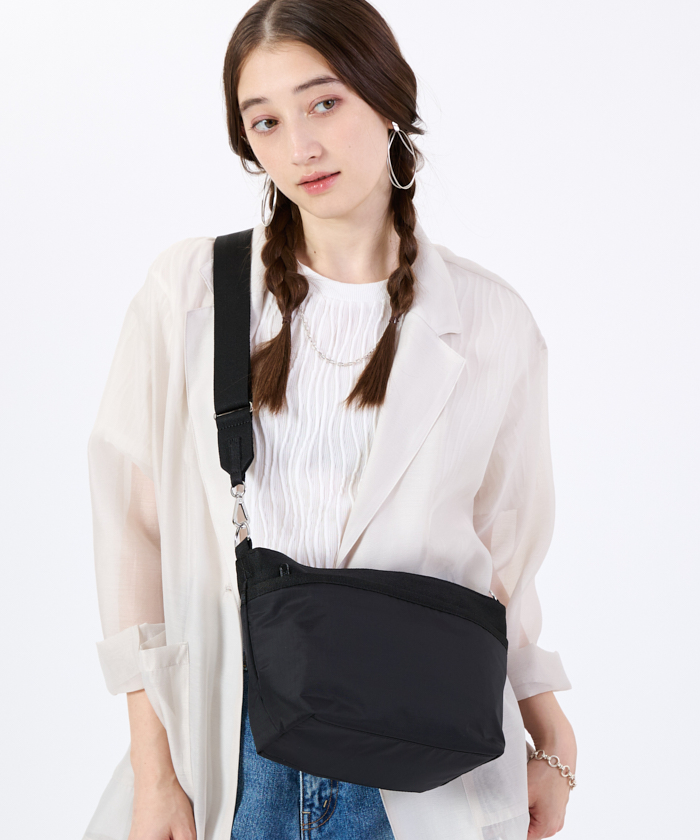 SMALL BUCKET BAGリサイクルドブラックJP（クロスボディ