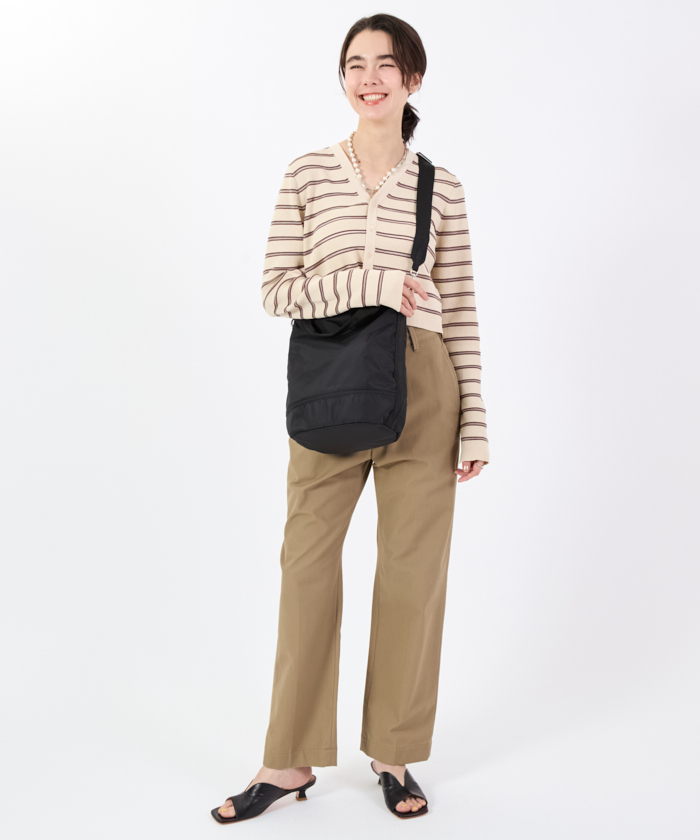 CONVERTIBLE BUCKET BAGリサイクルドブラックJP（クロスボディ