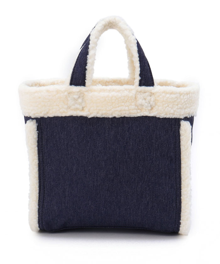 SMALL TWO WAY DENIM TOTE~fBAfjEHbV/VFp