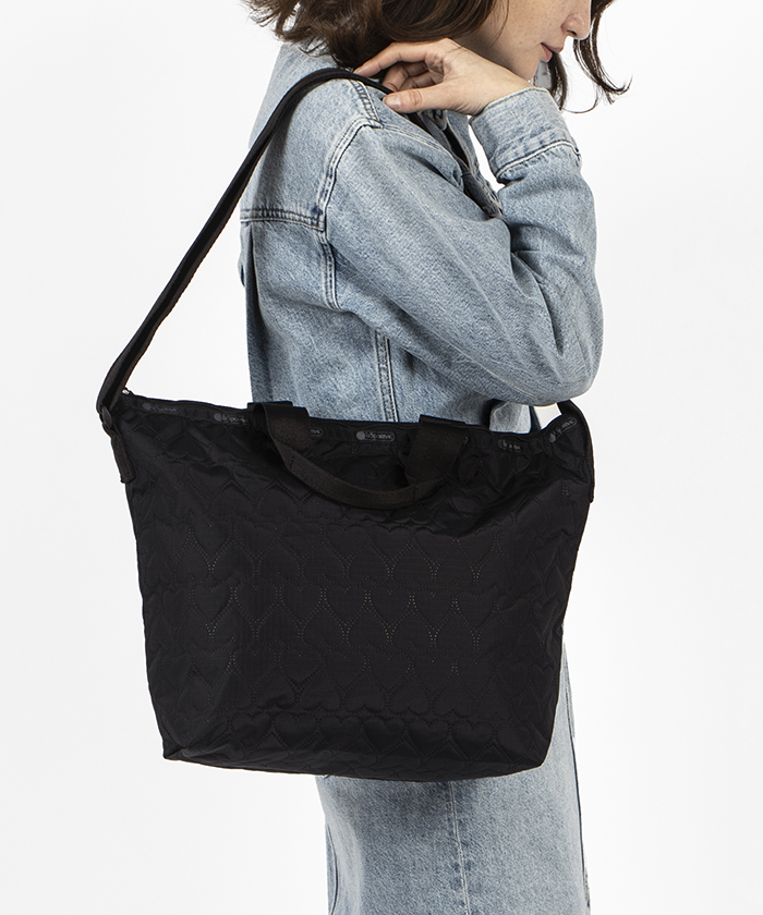 DELUXE EASY CARRY TOTEブラックハートデボス（トートバッグ