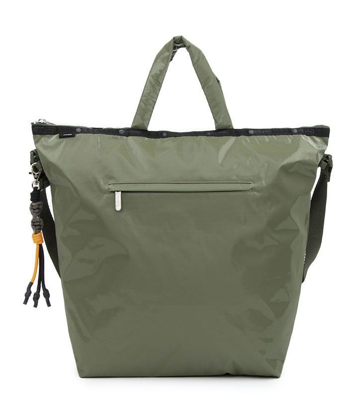 DX EASY CARRY TTE W/CHRMカーキシャインアメリ（トートバッグ