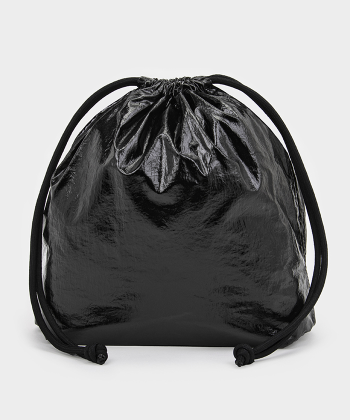SM NET SHOULDER BAGフィッシュネットブラックホイル（クロス