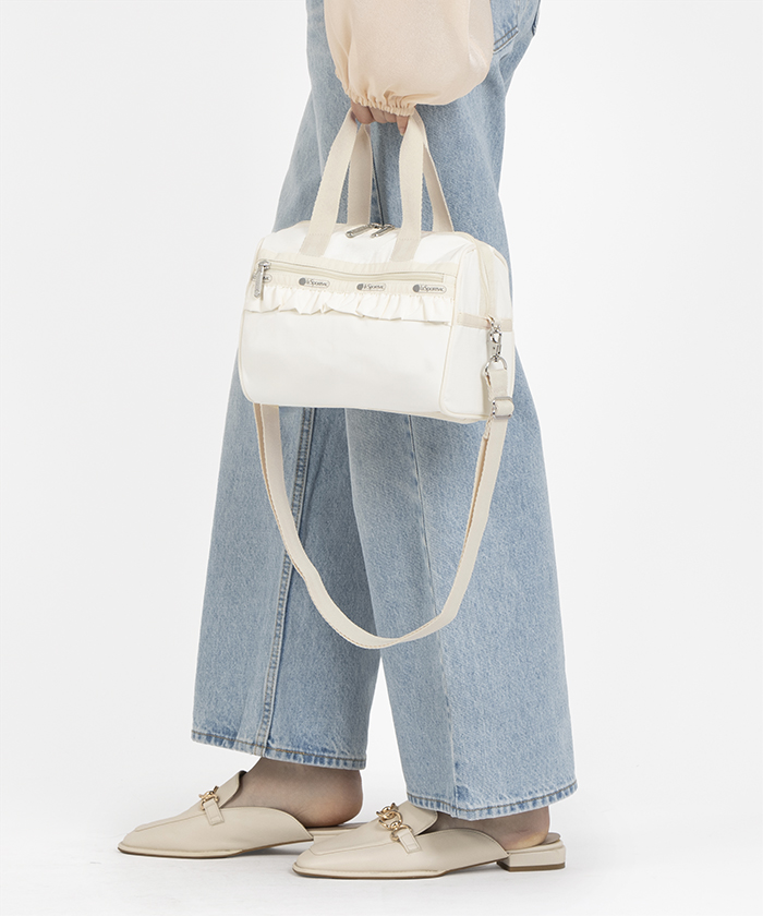 RF EVERYDAY SM SATCHELメレンゲエクリュ（ハンドバッグ