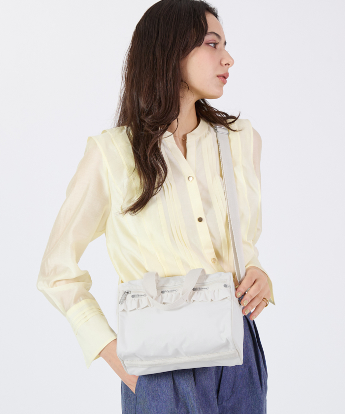 RF EVERYDAY SM SATCHELメレンゲエクリュ（ハンドバッグ