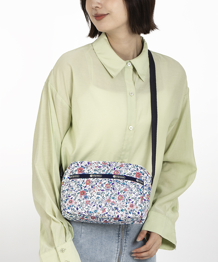 DANIELLA CROSSBODYタペストリーフラワー（ミニバッグ