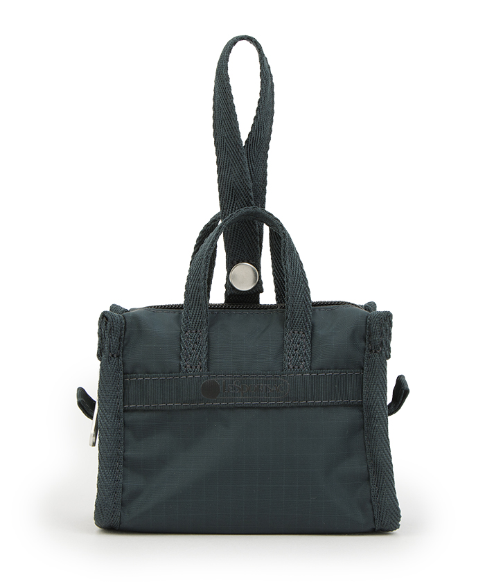 日本完売★LeSportsac★MICRO WEEKENDER CHARM ブラックシャイン 日本完売☆LeSportsac☆MICRO WEEKENDER CHARM (LeSportsac