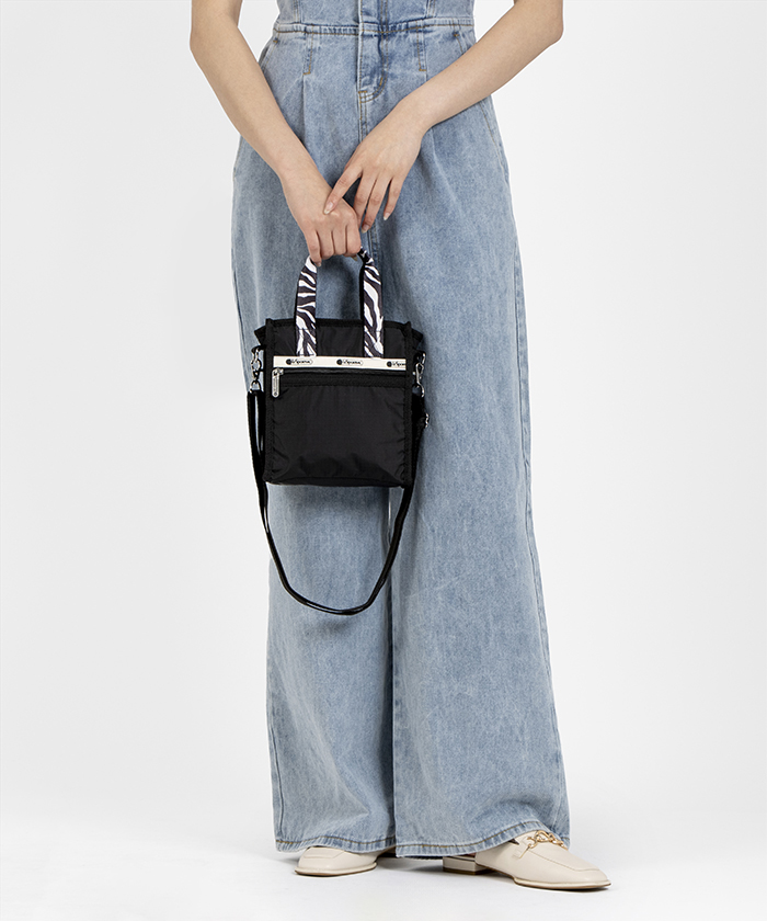 MINI N/S TOTE MHノワールゼブラ（トートバッグ）｜LeSportsac