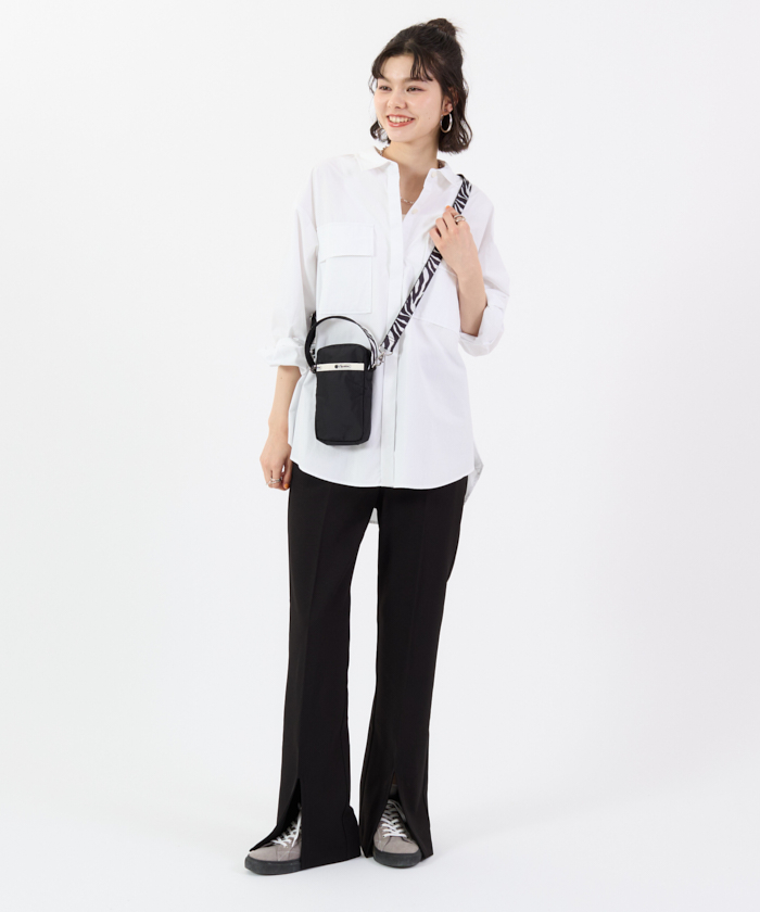 TH MINI CROSSBODYノワールゼブラ(ミニバッグ)|LeSportsac TH MINI CROSSBODYノワールゼブラ(ミニバッグ)|LeSportsac