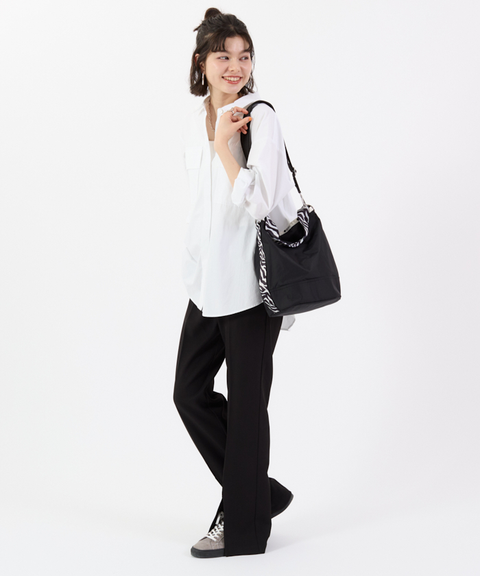 CONVERTIBLE BUCKET BAGノワールゼブラ(クロスボディ CONVERTIBLE BUCKET BAGノワールゼブラ(クロスボディ