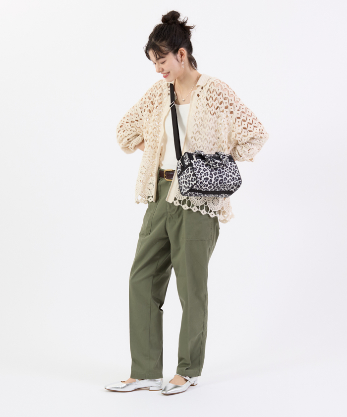■LeSportsac■EVERYDAY SM SATCHEL ニュートラルレオパード EVERYDAY SM SATCHEL ニュートラルレオパード｜レスポートサック