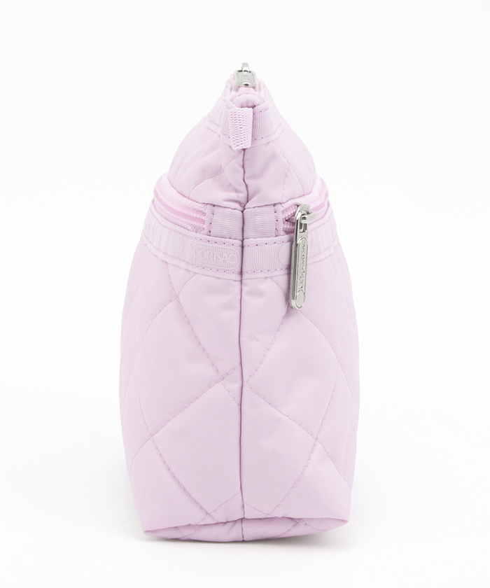 PERFECT COSME POUCH2マシュマロピンクキルトコスメティック