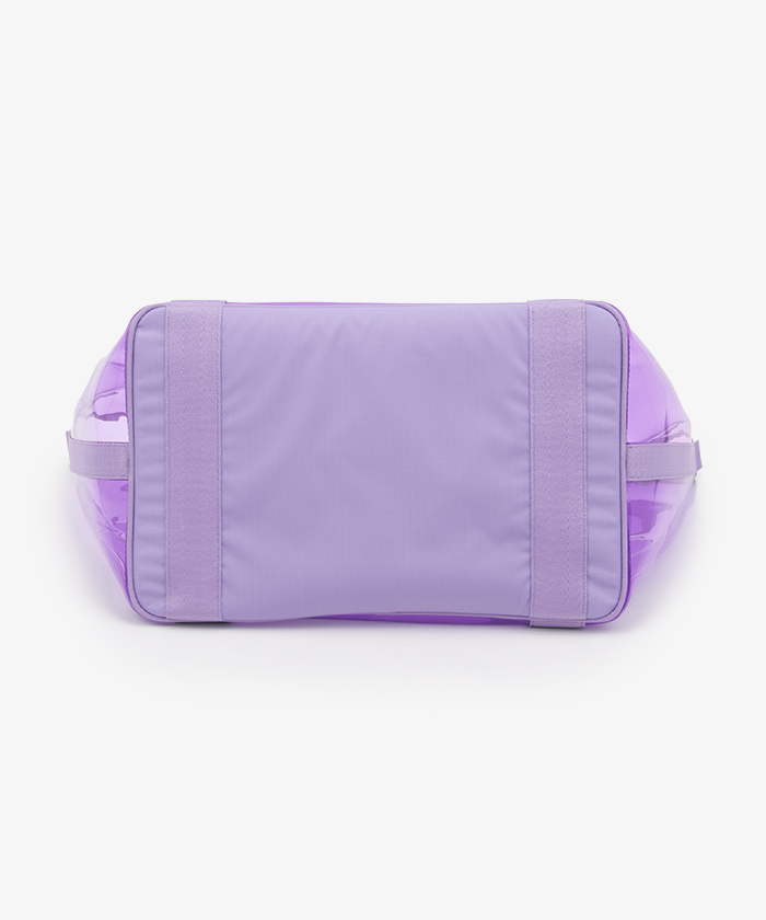 【LeSportsac】レスポートサック CLEAR E/W TOTE ロゴトート CLEAR E/W TOTEクリアオニキスロゴトート（トートバッグ