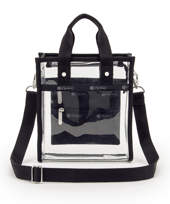 限定■LeSportsac■CLEAR TOTE CLEAR MINI N/S TOTEクリアオニキス(トートバッグ