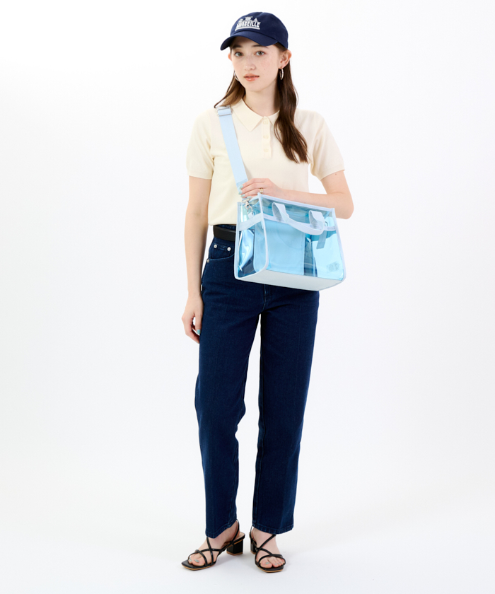 POUCH CROSSBODYダークブルー C（ミニバッグ）｜LeSportsac