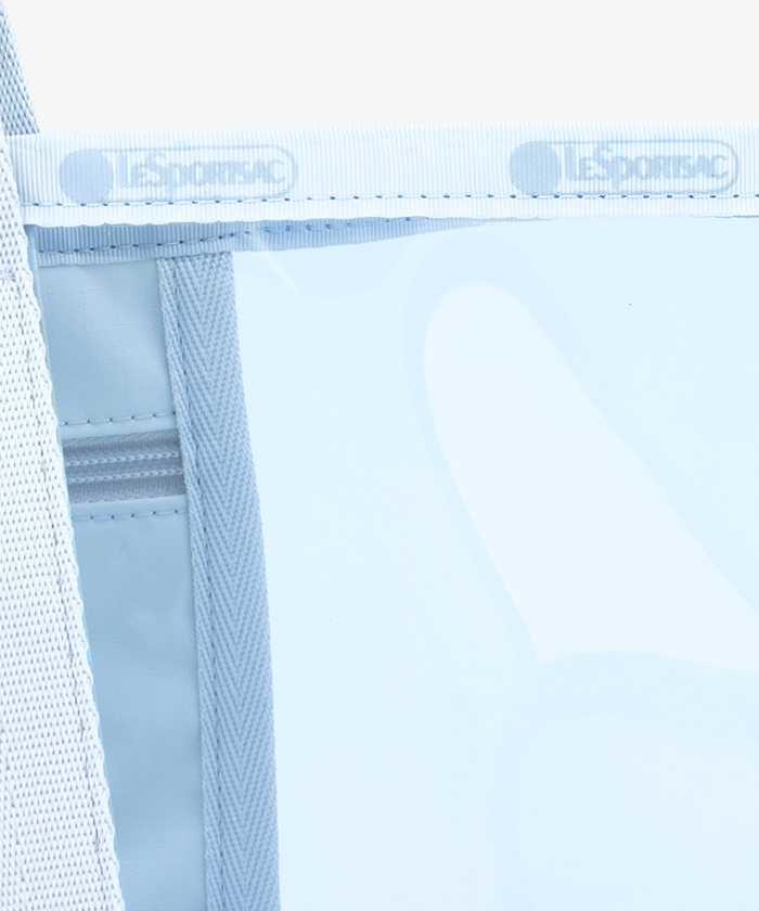 LeSportsac CLEAR MINI N/S TOTEクリアスカイブルー CLEAR MINI N/S TOTEクリアスカイブルー（トートバッグ