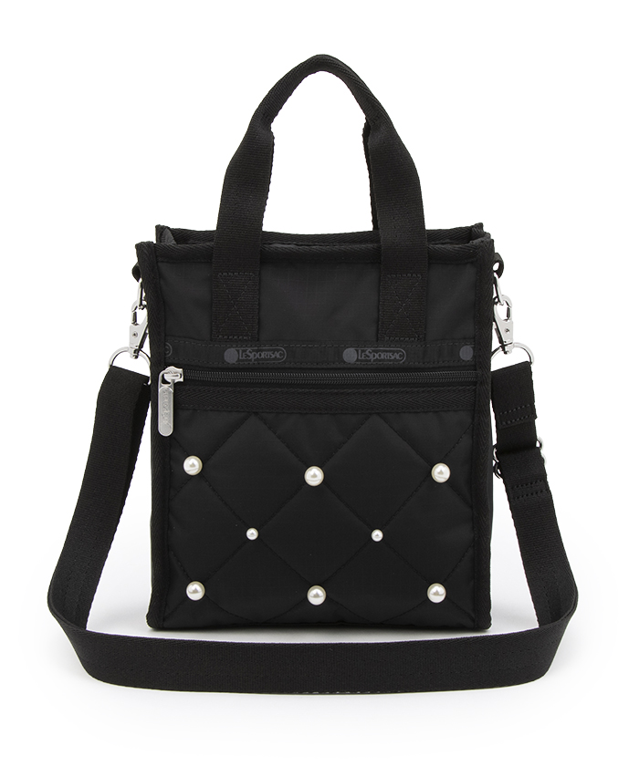 MINI N/S TOTE W/ PEARLS~bhiCgp[