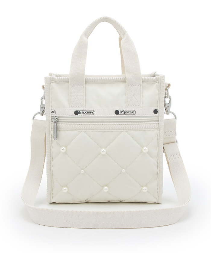 MINI N/S TOTE W/ PEARLSX^[Cgp[