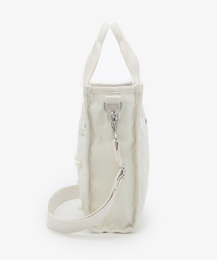 国内完売○LeSportsac○MINI N/S TOTEパールシャイン