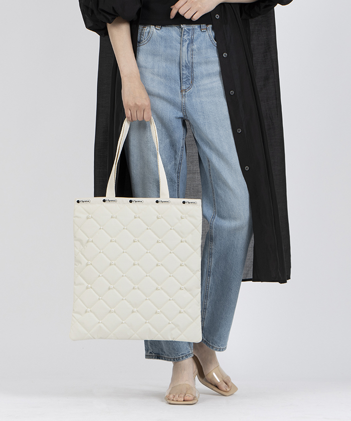 LG EMERALD TOTE W/ PEARLSスターライトパール（トートバッグ