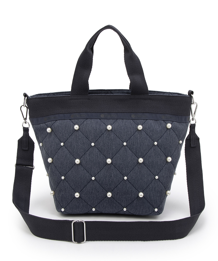 BUCKET TOTE W PEARLS2gCCgp[