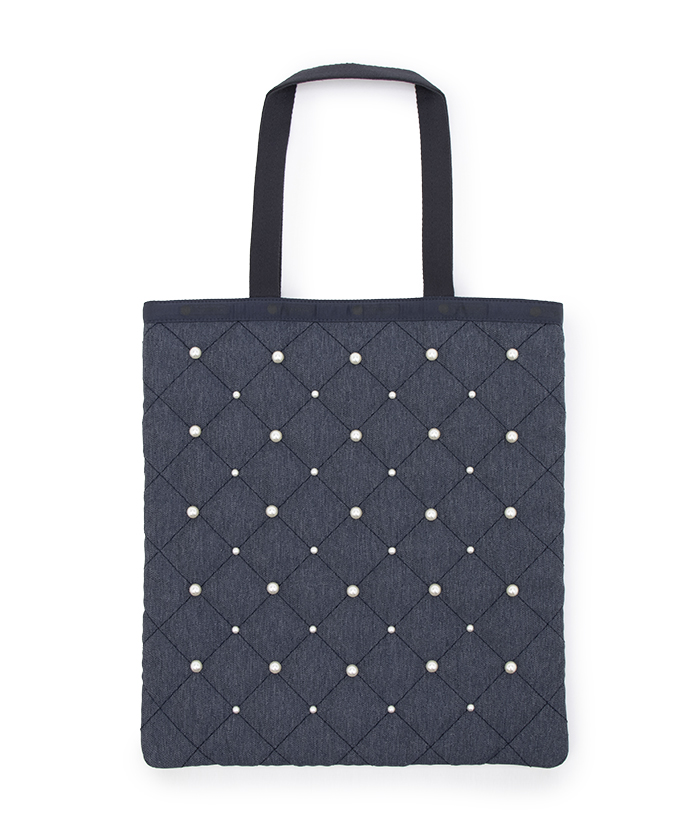 LG EMERALD TOTE W/ PEARLSgCCgp[