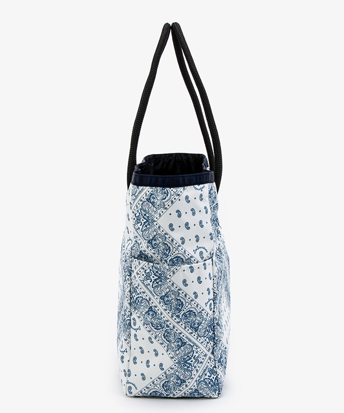 ■LeSportsac■2WAY TOTE バンダナブリーズ ディープシーブルーL LARGE 2 WAY TOTEバンダナブリーズ/ディープシーブルー（トート