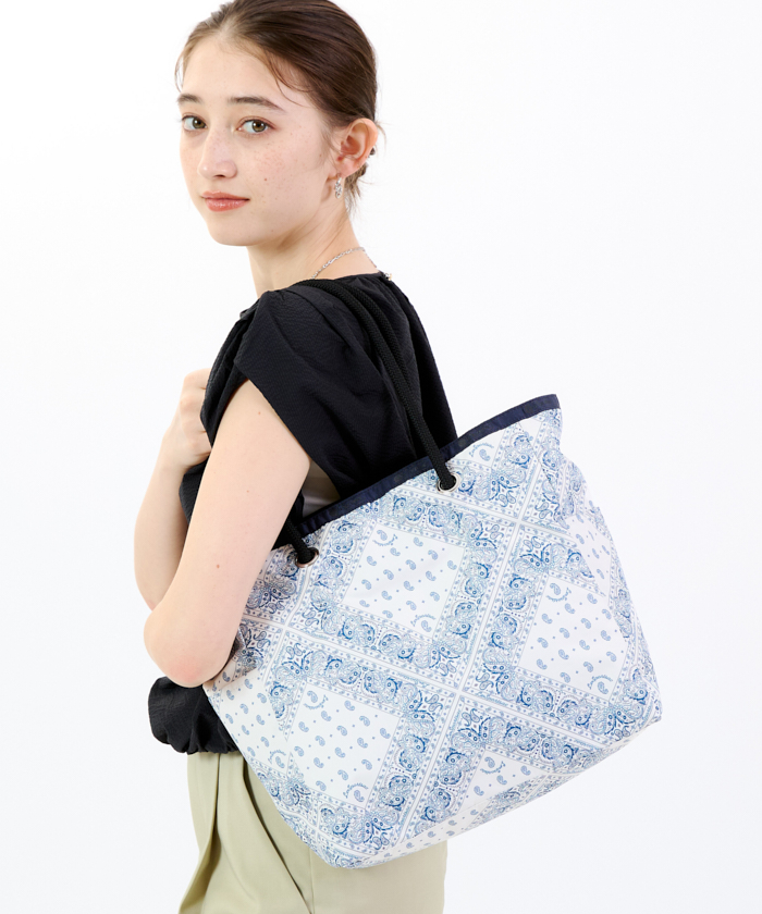 ML 2 WAY TOTE バンダナブリーズ/ディープシーブルー（トート
