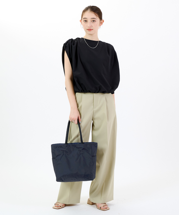 ■LeSportsac■2WAY TOTE バンダナブリーズ ディープシーブルーM LARGE 2 WAY TOTEバンダナブリーズ/ディープシーブルー（トート