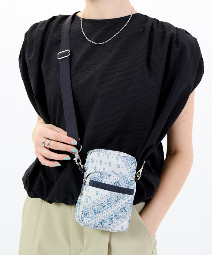 ■LeSportsac■MINI PHONE BAGバンダナブリーズ MINI PHONE BAGバンダナブリーズ(ミニバッグ)|LeSportsac