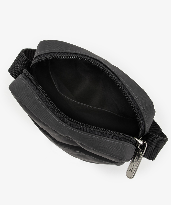 Le Sportsac ミニ クロスボディ キルト 黒 TH MINI CROSSBODYサンダーナイトキルト（ミニバッグ