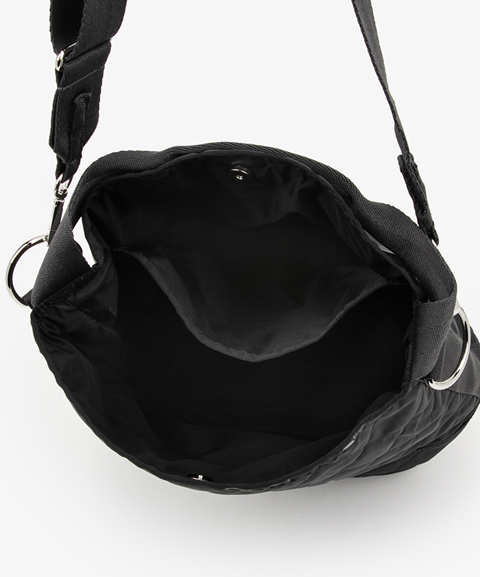 CONVERTIBLE BUCKET BAGサンダーナイトキルト（クロスボディ