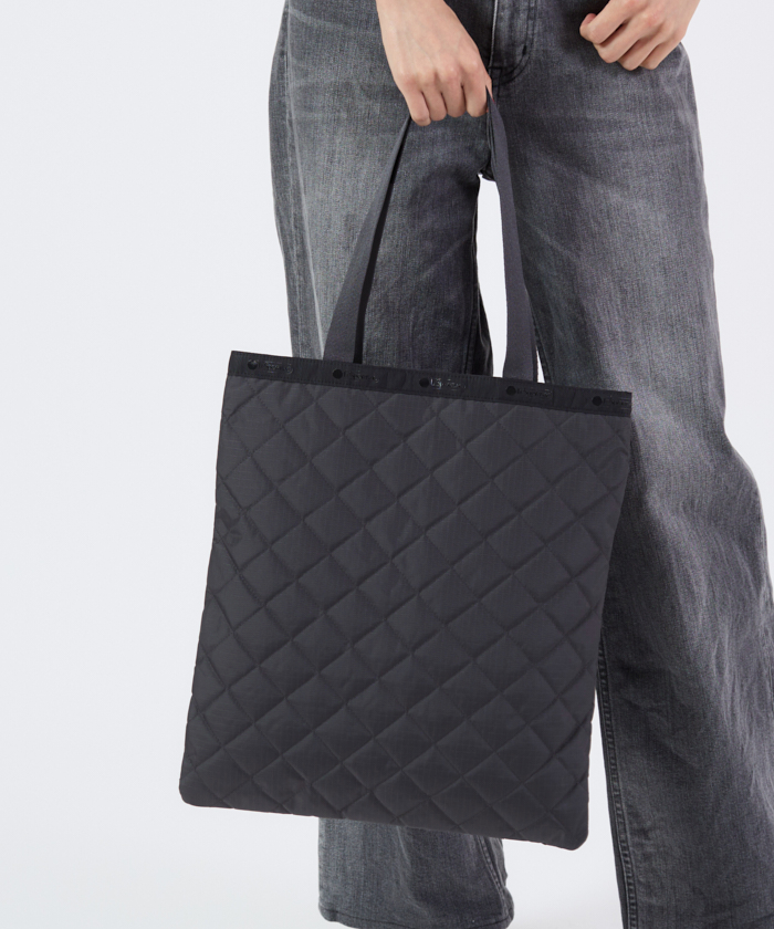 国内直営買付【レスポートサック】トートバッグ ラージ キルト LARGE MULTI TOTEディープグリーンキルト（トートバッグ