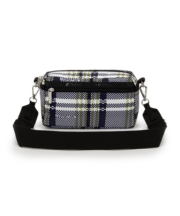 ■LeSportsac■PHONE CROSSBODY ピクセルスクランブルチェック E/W PHONE CROSSBODY/ピクセルスクランブルチェック