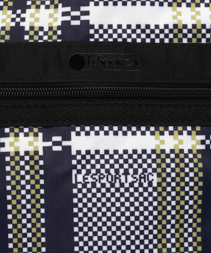 ■LeSportsac■DELUXE LG WEEKENDERピクセル チェック柄 DELUXE LG WEEKENDERピクセルスクランブルチェック（ボストン