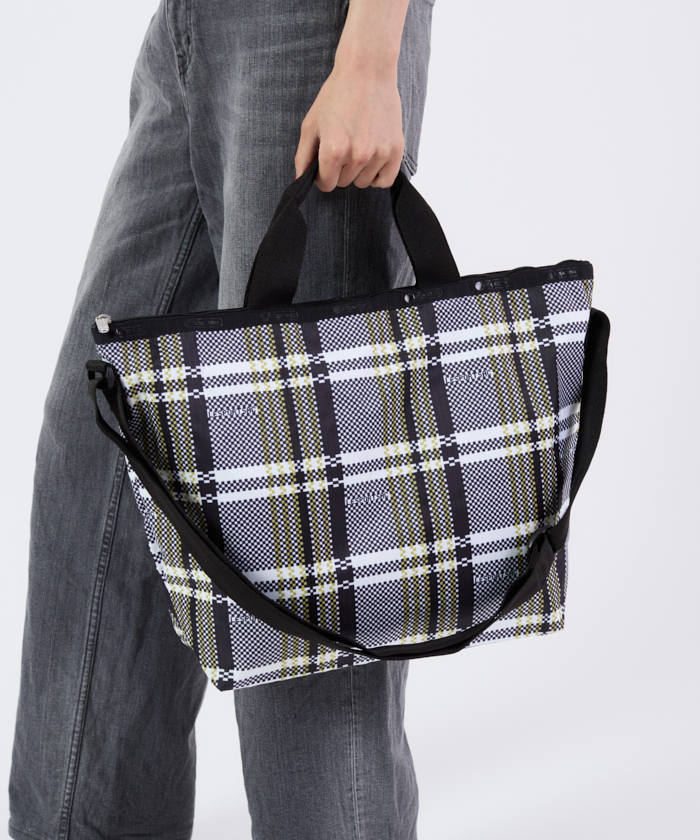 公式通販 - 人気アイテム多数 DELUXE EASY CARRY TOTEピクセルスクランブルチェック（トート バッグ