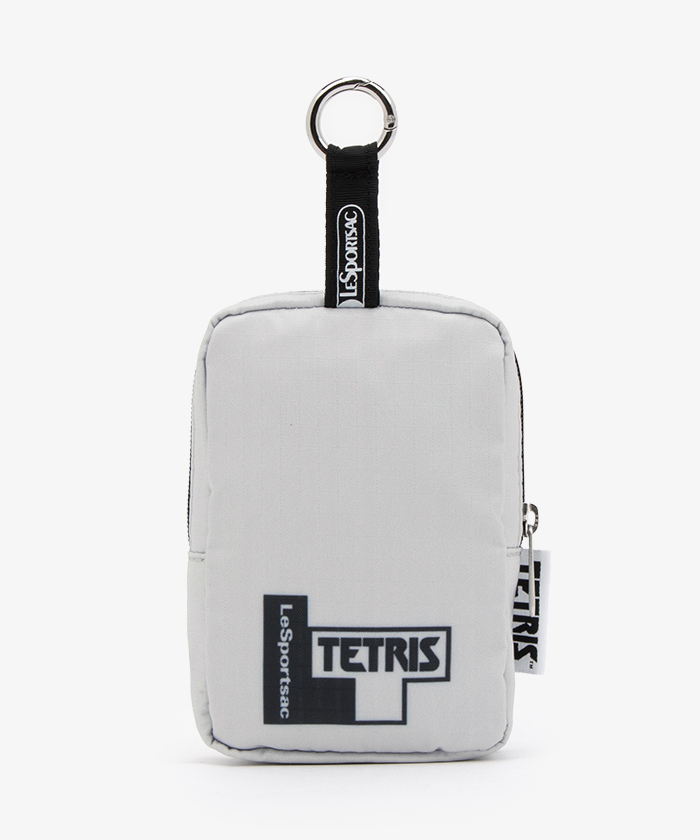 【新品未使用】　レスポートサック　テトリス　ポーチ RECTANGULAR COSMETICテトリスフォーリングブロックス/ピンク